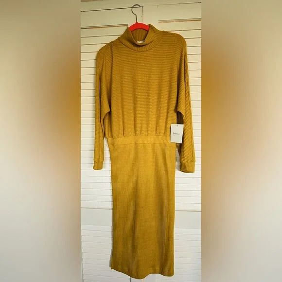 Bohme turtle neck sweater dress